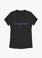 Star Wars Episode IX The Rise Of Skywalker Classic Galaxy Logo Womens T-Shirt