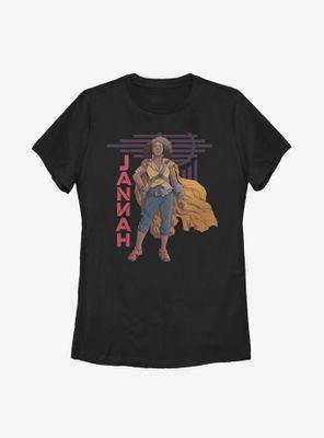 Star Wars Episode IX The Rise Of Skywalker Jannah Womens T-Shirt