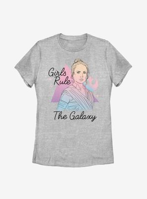 Star Wars Episode IX The Rise Of Skywalker Rey Pastel Womens T-Shirt