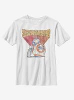 Star Wars Episode IX The Rise Of Skywalker BB-8 Retro Youth T-Shirt