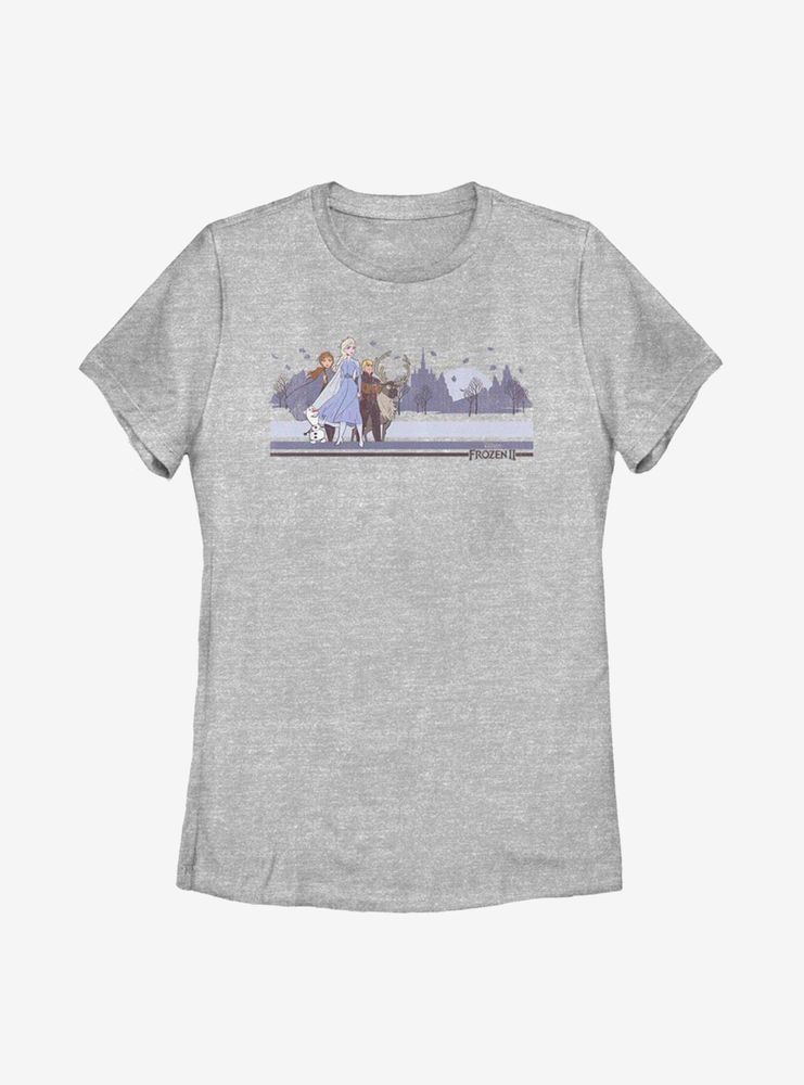 Disney Frozen 2 Landscape Womens T-Shirt