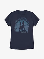 Disney Frozen 2 Forest Scenery Womens T-Shirt