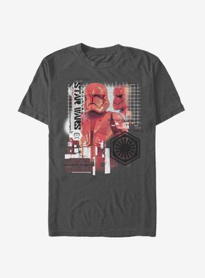 Star Wars Episode IX The Rise Of Skywalker Super Red Trooper T-Shirt