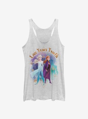 Disney Frozen 2 Live Your Truth Sisters Womens Tank Top