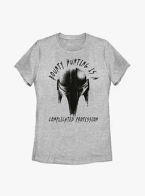 Star Wars The Mandalorian Complicated Profession Womens T-Shirt