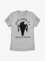 Star Wars The Mandalorian Complicated Profession Womens T-Shirt