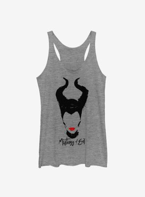 Disney Maleficent: Mistress Of Evil Red Lips Womens Tank Top