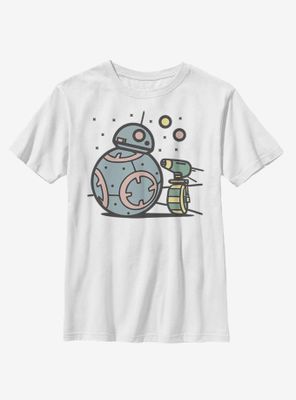 Star Wars Episode IX The Rise Of Skywalker Droid Team Youth T-Shirt