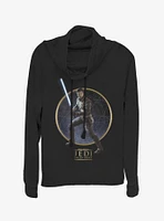 Star Wars Jedi Fallen Order Kal Cowlneck Long-Sleeve Womens Top