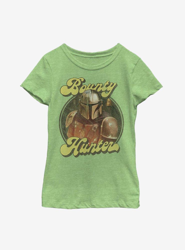 Star Wars The Mandalorian Bountry Retro Youth Girls T-Shirt