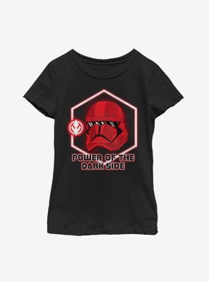 Star Wars Episode IX the Rise of Skywalker Power Dark Side Youth Girls T-Shirt