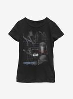 Star Wars Episode IX The Rise Of Skywalker Ren Specs Youth Girls T-Shirt