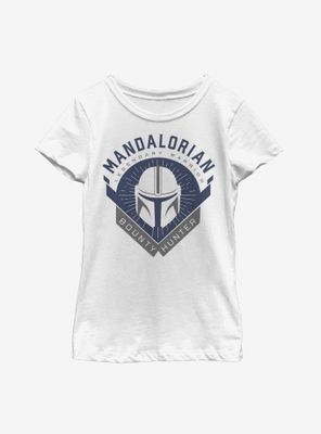 Star Wars The Mandalorian Crest Youth Girls T-Shirt