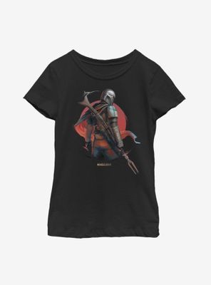 Star Wars The Mandalorian Sunrise Youth Girls T-Shirt