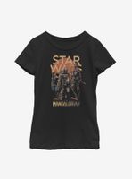 Star Wars The Mandalorian Characters Youth Girls T-Shirt