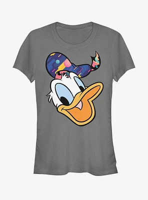 Disney Donald Duck Pattern Face Girls T-Shirt