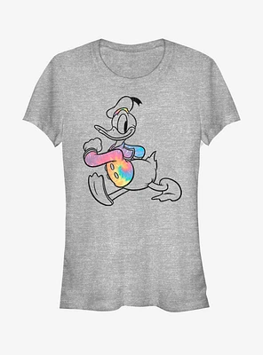 Disney Donald Duck Tie Dye Girls T-Shirt
