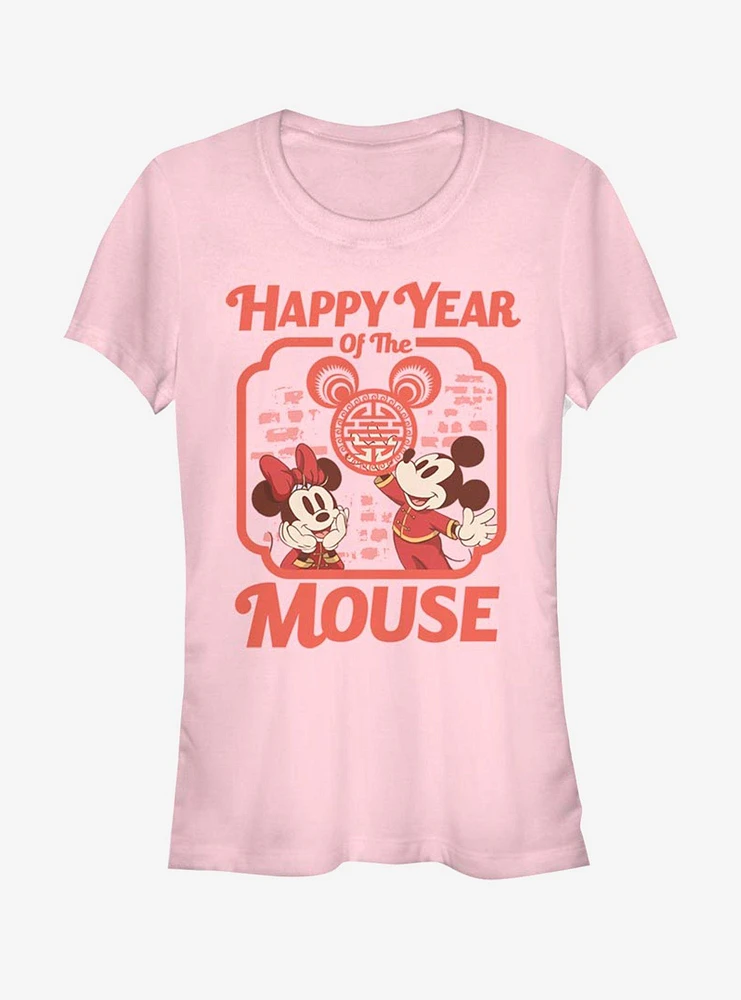 Disney Mickey Mouse Happy Year Girls T-Shirt