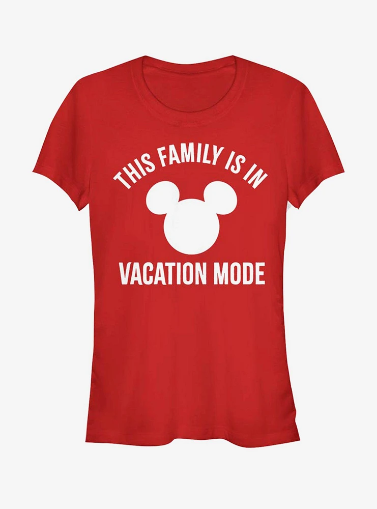 Disney Mickey Mouse Vacation Mode Girls T-Shirt