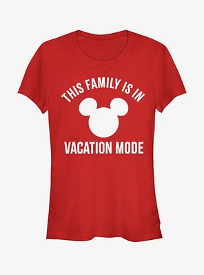 Disney Mickey Mouse Vacation Mode Girls T-Shirt