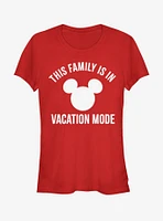 Disney Mickey Mouse Vacation Mode Girls T-Shirt