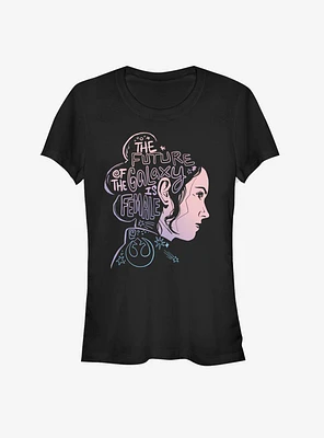 Star Wars: The Rise of Skywalker Female Future Silhouette Girls T-Shirt