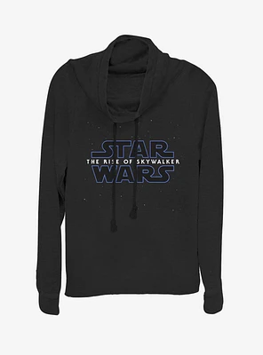 Star Wars: The Rise of Skywalker Stars Cowl Neck Long-Sleeve Girls Top