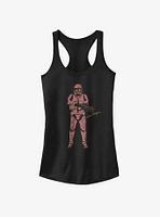 Star Wars: The Rise of Skywalker Red Trooper Girls Tank