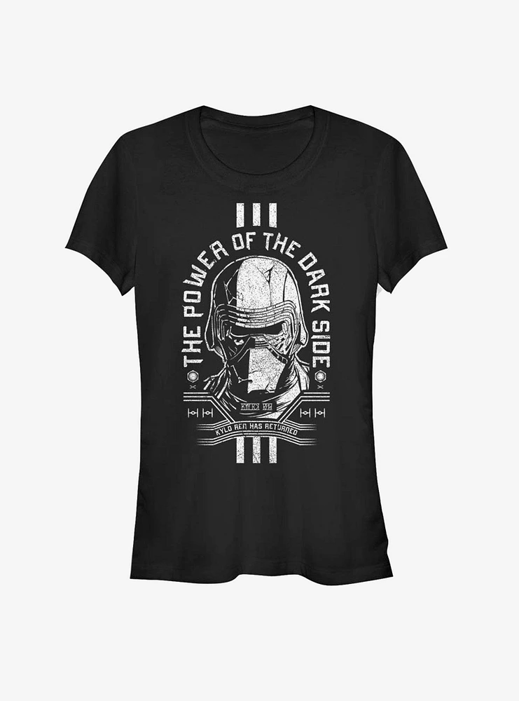 Star Wars Episode IX The Rise Of Skywalker Dark Power Girls T-Shirt