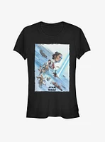 Star Wars: The Rise of Skywalker Rey Poster Girls T-Shirt