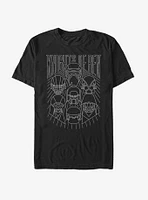 Star Wars: The Rise of Skywalker Simple Outlines T-Shirt