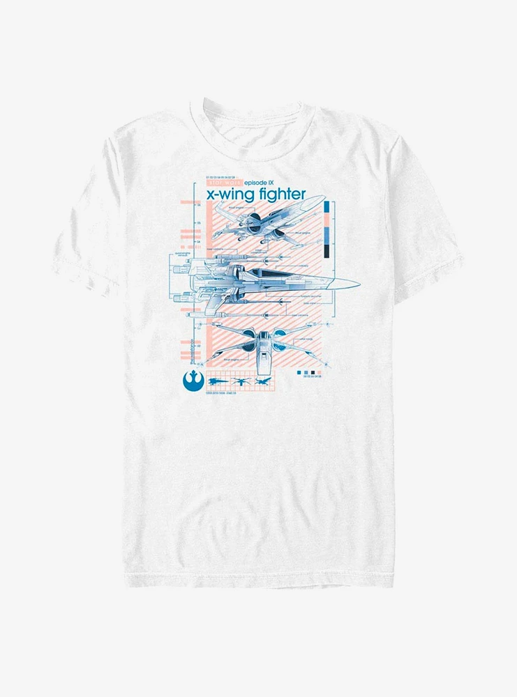 Star Wars: The Rise of Skywalker Xwingers Ninety T-Shirt