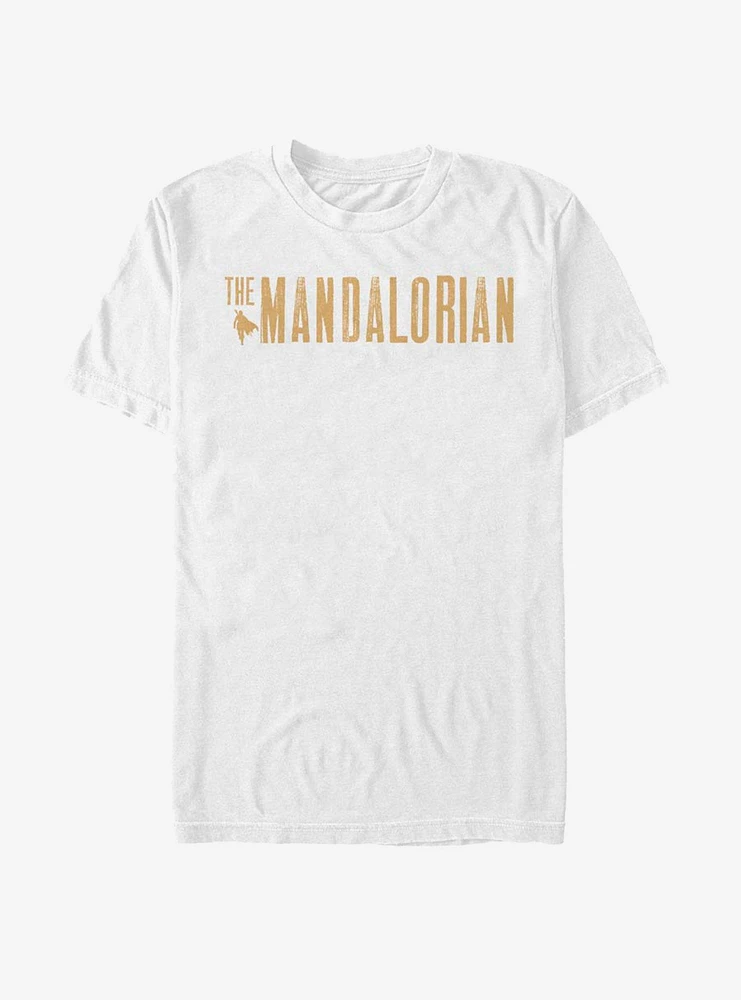 Star Wars The Mandalorian Simplistic Logo T-Shirt