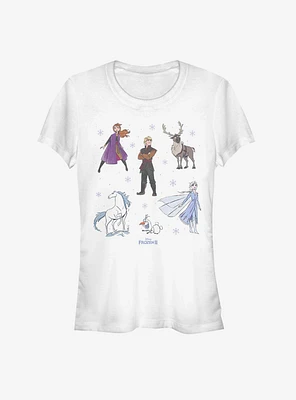 Frozen 2 Doodles Girls T-Shirt
