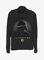 Star Wars Jedi: Fallen Order Inquisitor Gold Cowl Neck Long-Sleeve Girls Top