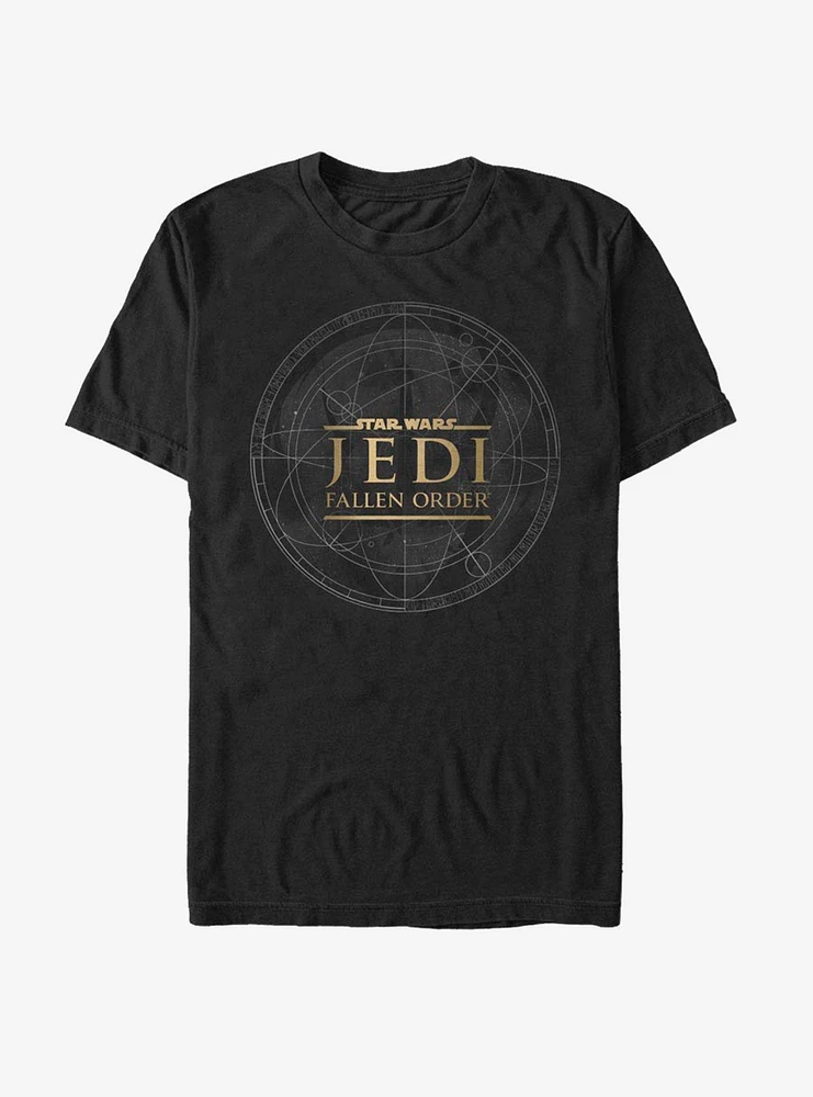 Star Wars Jedi: Fallen Order Jedi Map T-Shirt