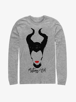 Disney Maleficent: Mistress Of Evil Red Lips Long-Sleeve T-Shirt