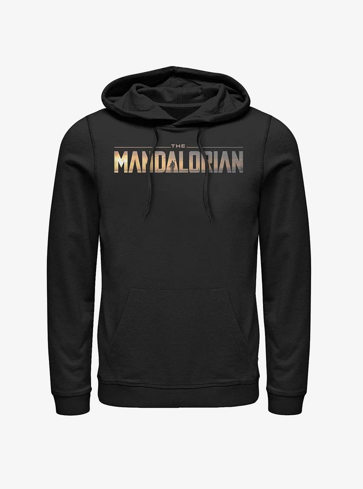 Star Wars The Mandalorian Logo Hoodie