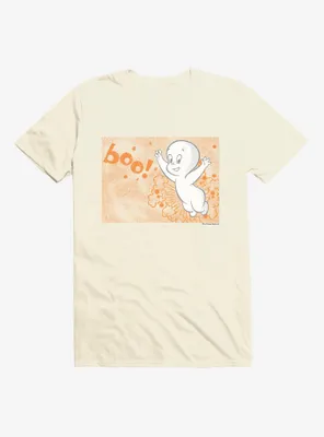 Casper The Friendly Ghost Orange Boo T-Shirt