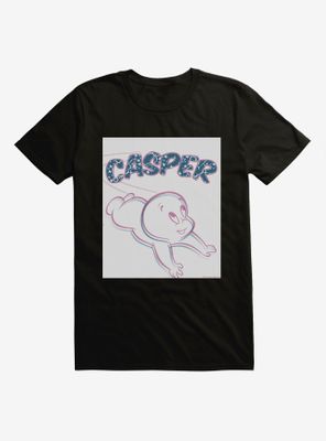 Casper The Friendly Ghost Starry Title T-Shirt