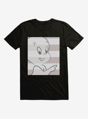 Casper The Friendly Ghost Striped T-Shirt