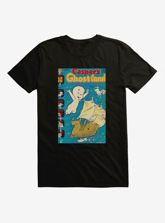 Mega Yacht Casper The Friendly Ghost T-Shirt Large Graphic Tee