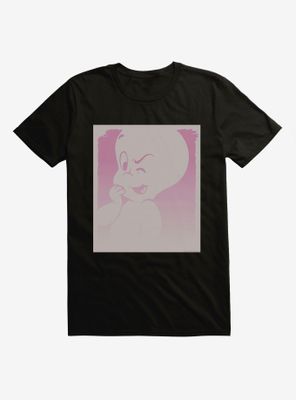 Casper The Friendly Ghost Up To Something Faded T-Shirt