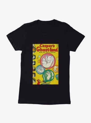 Casper The Friendly Ghost Ghostland And Friends Bubbles Womens T-Shirt