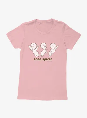 Casper The Friendly Ghost Free Spirit Womens T-Shirt