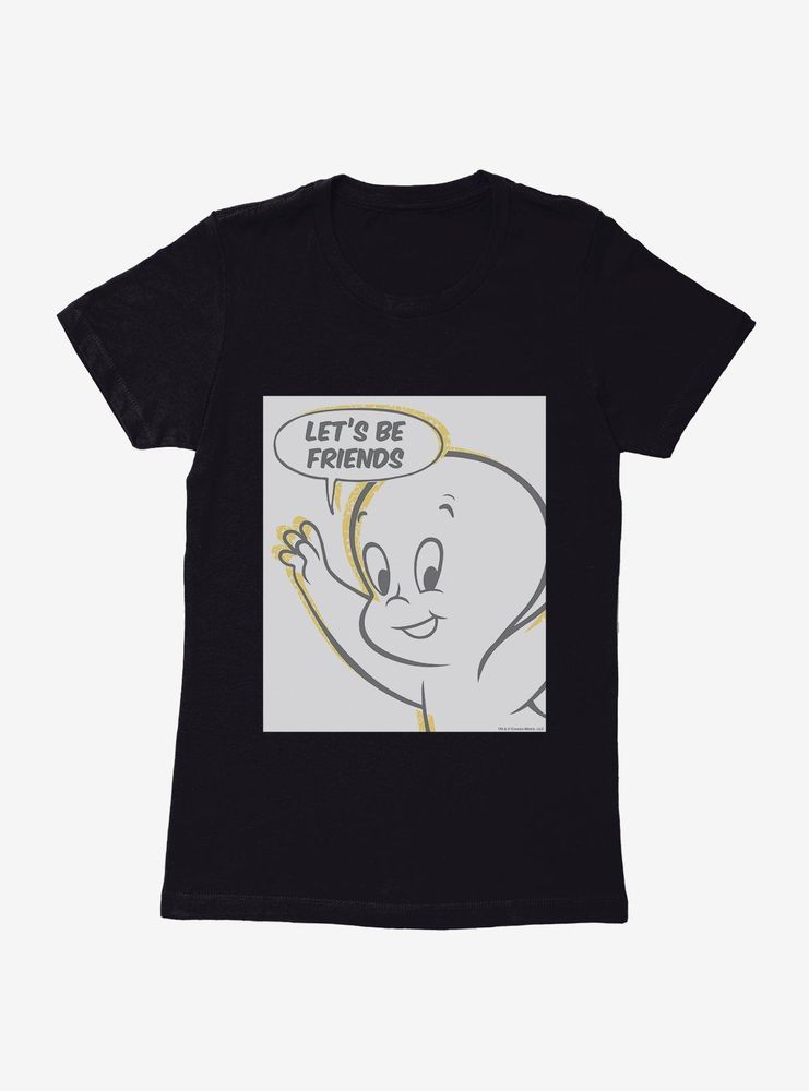 Casper The Friendly Ghost Friends Womens T-Shirt