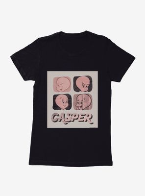 Casper The Friendly Ghost Emotions Womens T-Shirt