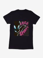 Casper The Friendly Ghost Pop Comic Art Free Spirit Womens T-Shirt