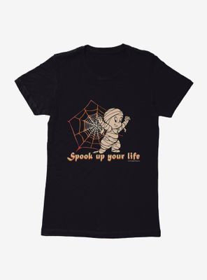 Casper The Friendly Ghost Spook Up Your Life Womens T-Shirt