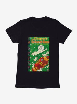 Casper The Friendly Ghost Ghostland And Friends Rocket Womens T-Shirt